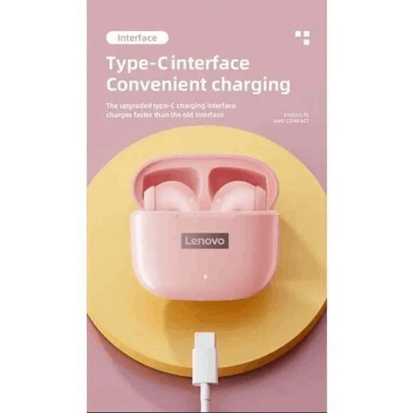 Lenovo Thinkplus LP40 Pro Bluetooth 5.1 Earphone Wireless Earbuds HiFi Stereo - Picture 13 of 14